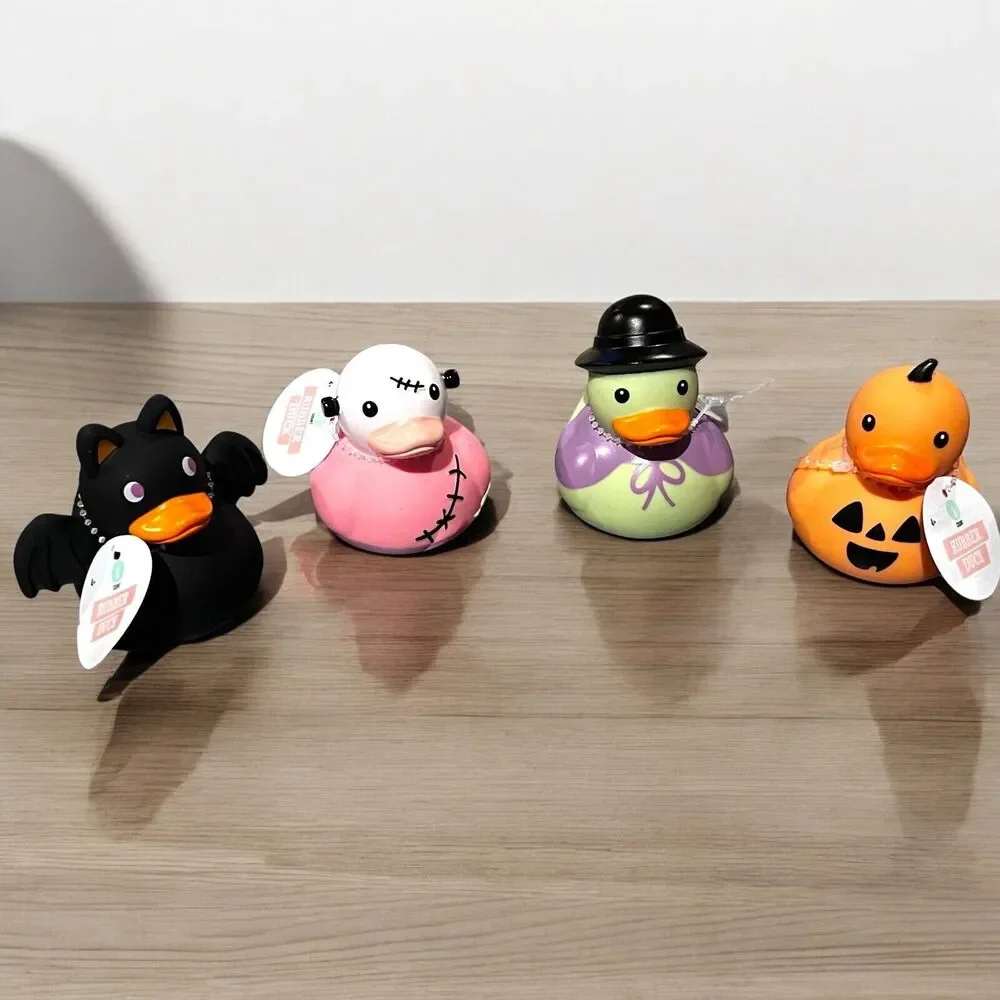 NEW Target Complete Set of 4 Halloween Collectible Rubber Ducks 2024